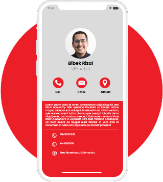 QR Code on Business card